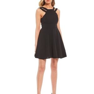 A B Darlin black junior dress